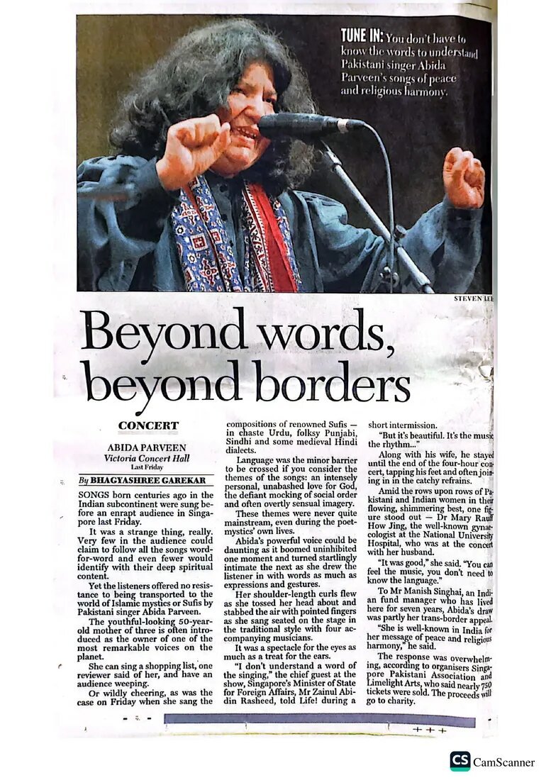 Press review: Beyond Words, Beyond Borders